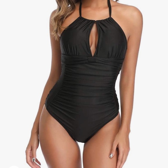 Amazon Other - NWT Women's Tummy Control Swimwear Halter One Piece | Size: XXL